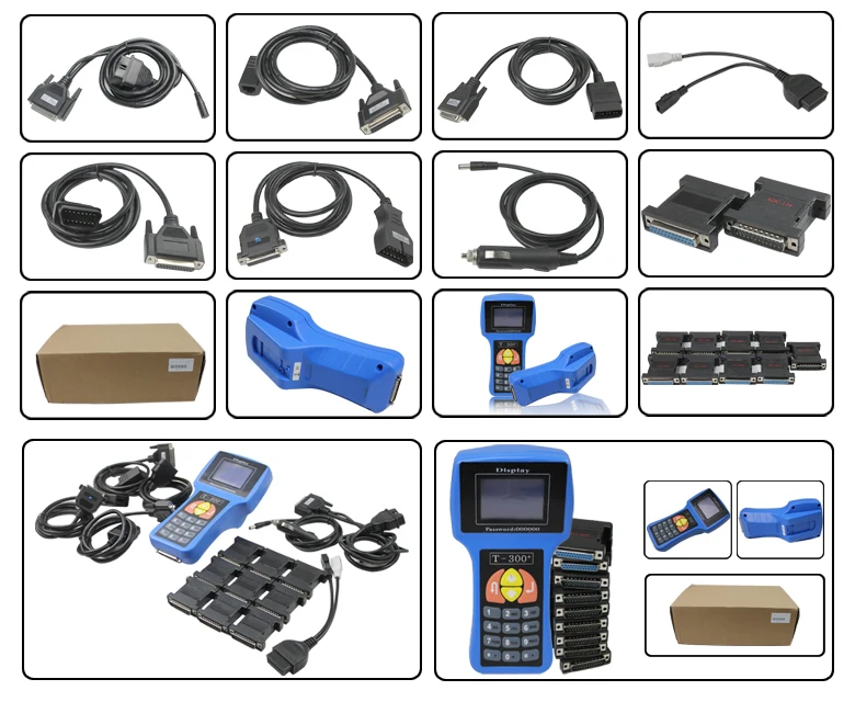 

Newest T300 V17.8 T300 Key Programmer Support Multi-brands t 300 Auto Key Programmer with English/Spanish Diagnostic tools