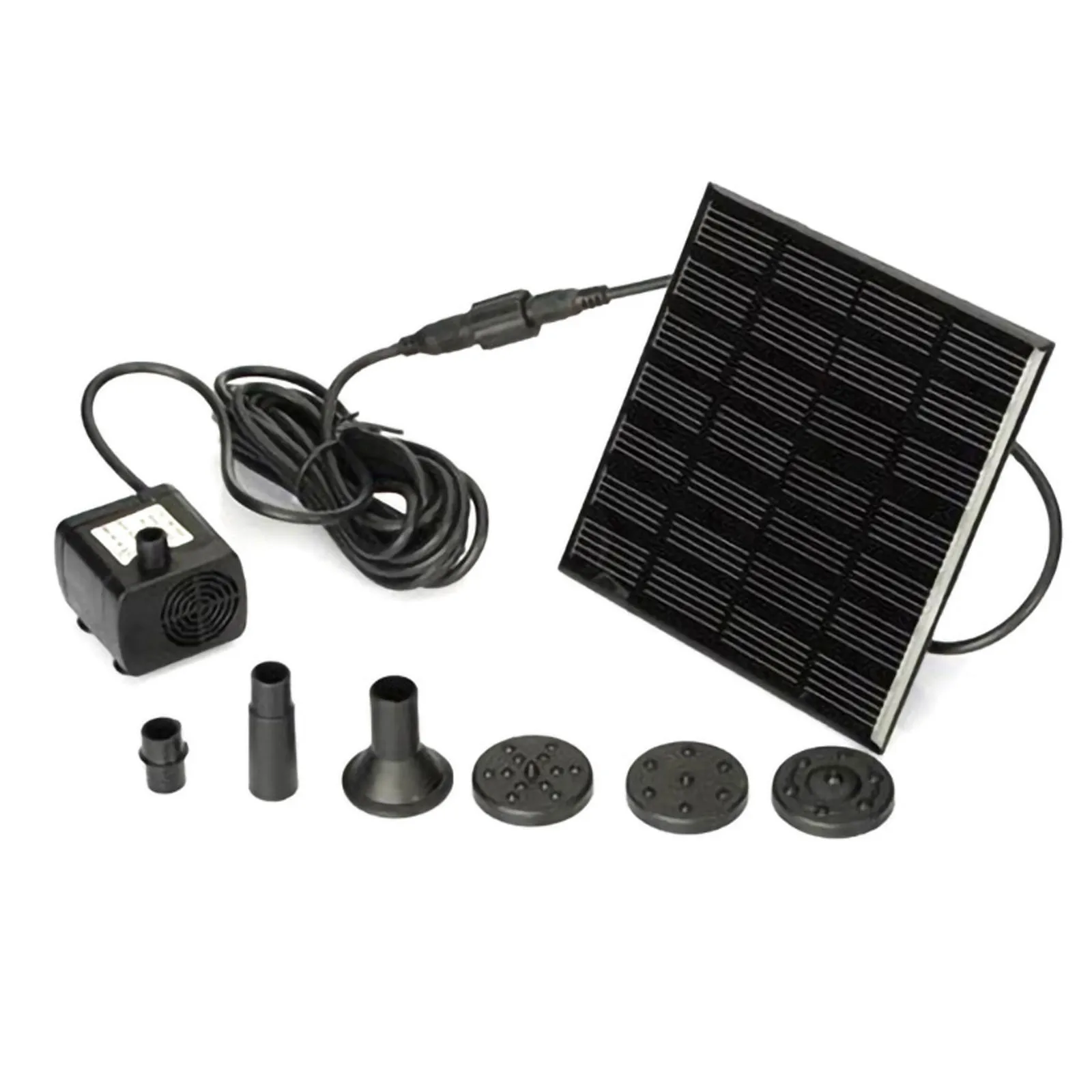 

Outdoor Solar Water Fountain Pump Dc Suspension Water Sprayer Is Suitable For Home Or Scenic Spot Waterscape Floating Fountain