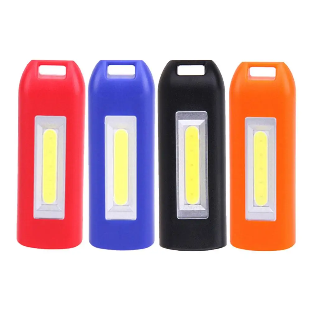 Рабочий светильник COB выдвижная вспышка с USB зарядкой 3 модели карманный брелок