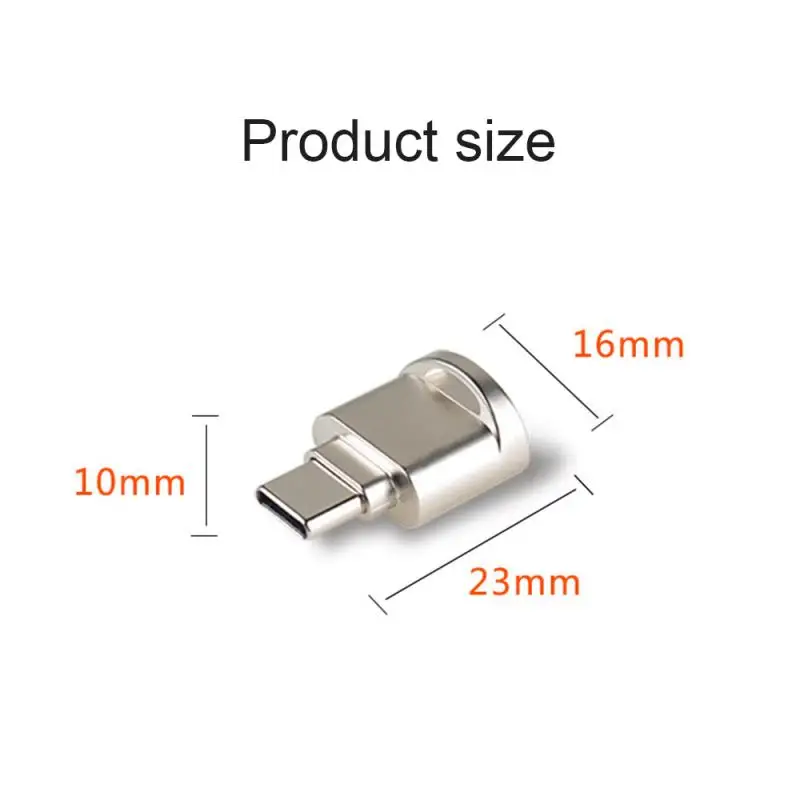 Кардридер для Micro SD/TF/Micro SD карт с USB-адаптером |