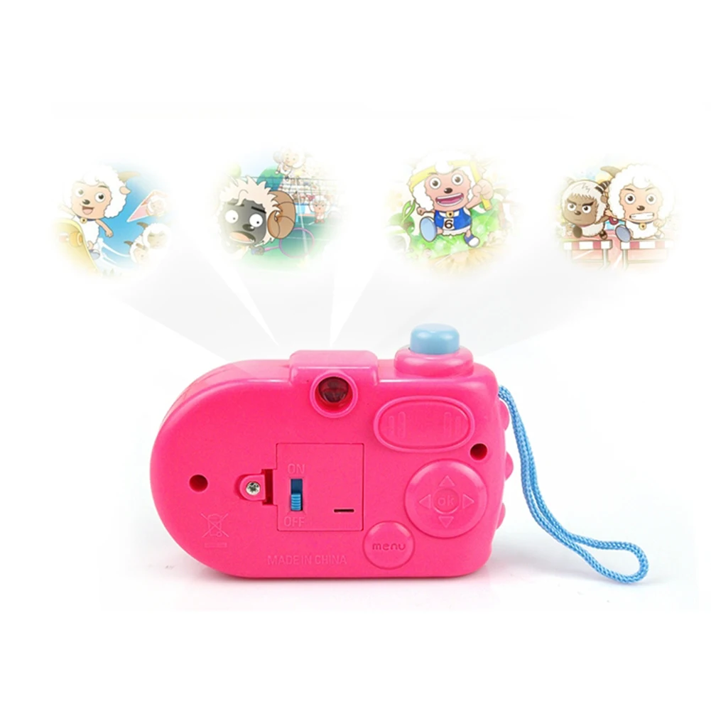 

Educational Gift Cartoon Projection Led Kids Plastic Non Slip Battery Powered Mini Toy Camera