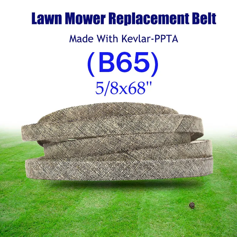 

Make with Kevlar Mower Belt 5/8x68" B65 Hot Selling High Resistance for CUB CADET 754-04064/MTD 754-04064/954-04064