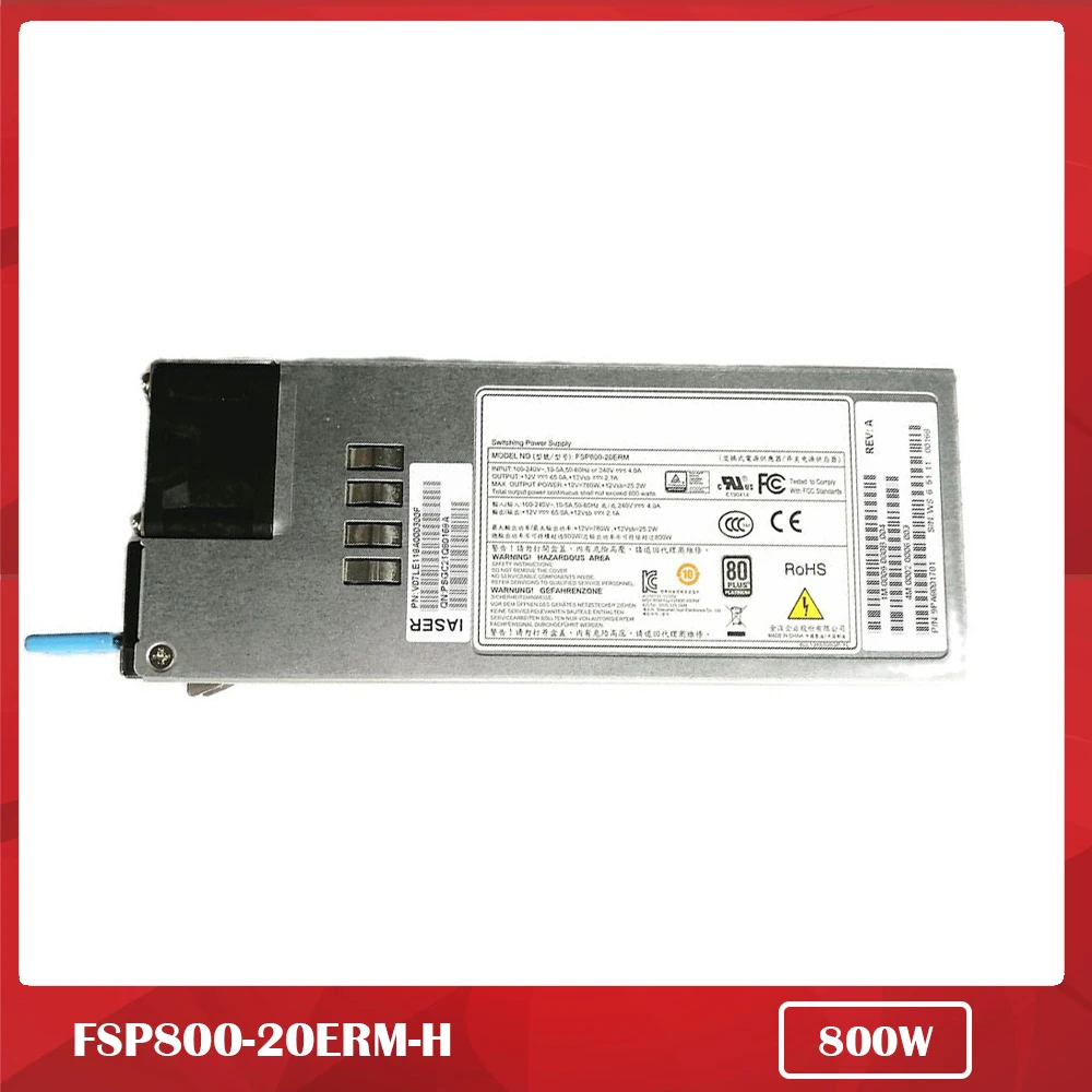 

For Server Power Supply for FSP FSP800-20ERM-H PS-2801-9L 12V 65A 800W Delivery After Testing