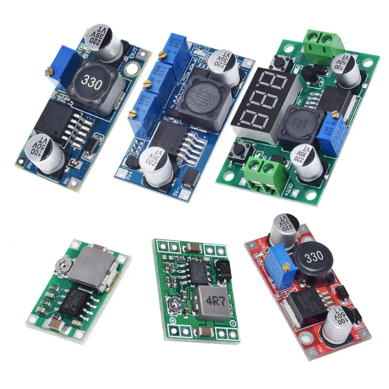 

Module Regulator High Power Quality Supply 3A Adjustable DC-DC LM2596 LM2596S input 4V-35V Output 1.23V-30V DC-DC Step Down
