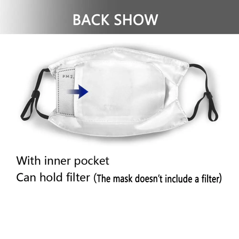 Джотаро Мун! Маска для лица мужчин и женщин многоразовая моющаяся маска с