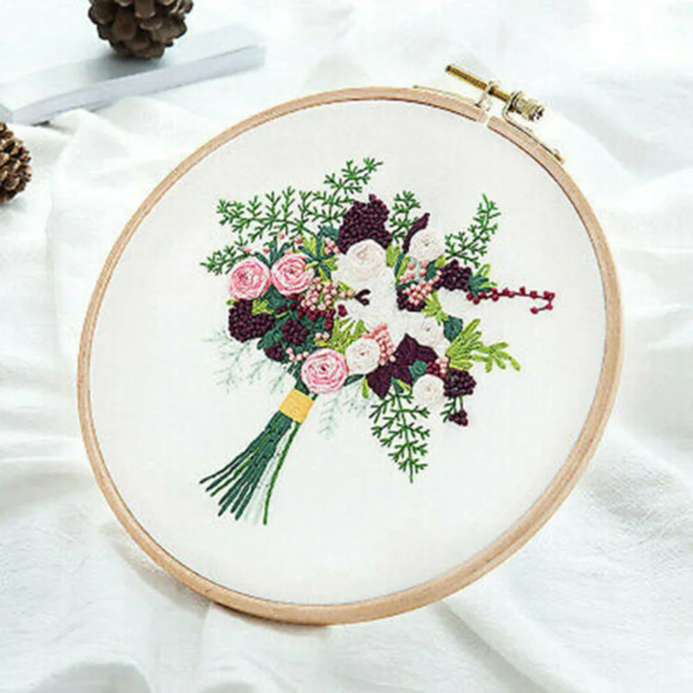 Растительный стартер крестиком набор хлопковый красивый ремесленный красочный