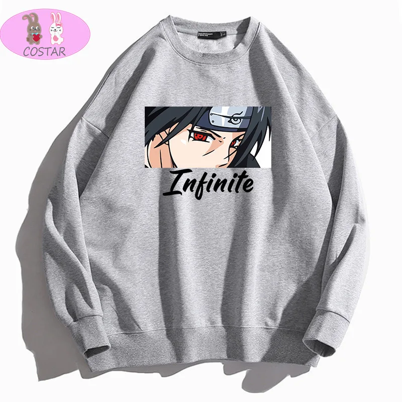 

COSTAR Hot Anime Uchiha Itachi Intinite Printed Fashion Hoodies Pullover Harajuku Hooded Sweatershirt Unisex