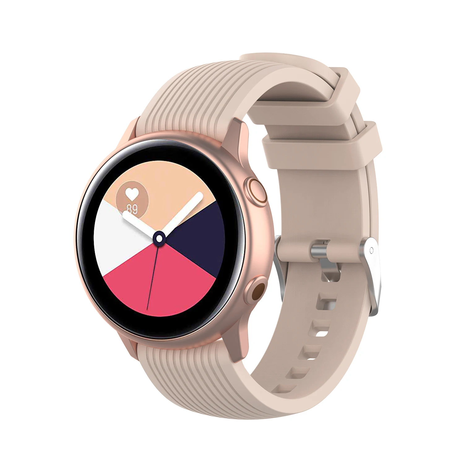 22 мм 20 мм силиконовый спортивный ремешок для samsung Galaxy Watch 46 мм SM-R800 Amazfit ремешок Bip для Galaxy watch 42 мм регулируемый ремешок