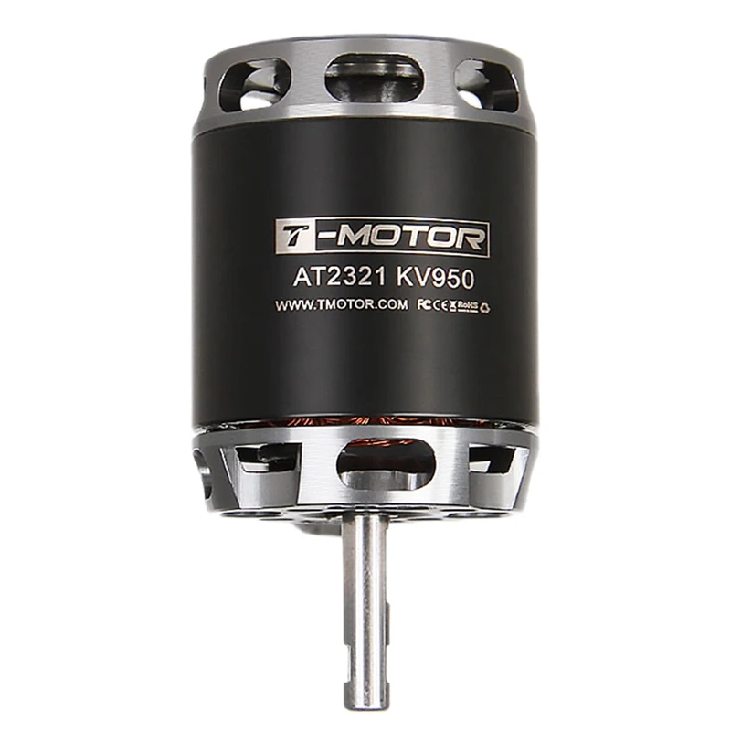 T Motor AT2321 950KV длинный вал бесщеточный мотор для RC самолета фиксированная модель
