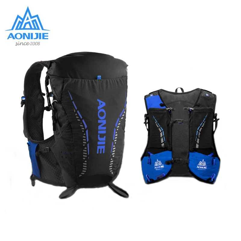 AONIJIE 18L Hydration Vests Ultralight Outdoor Backpacks Waterproof Sports Packs Running Bags For Camping Hiking Marathon C9104