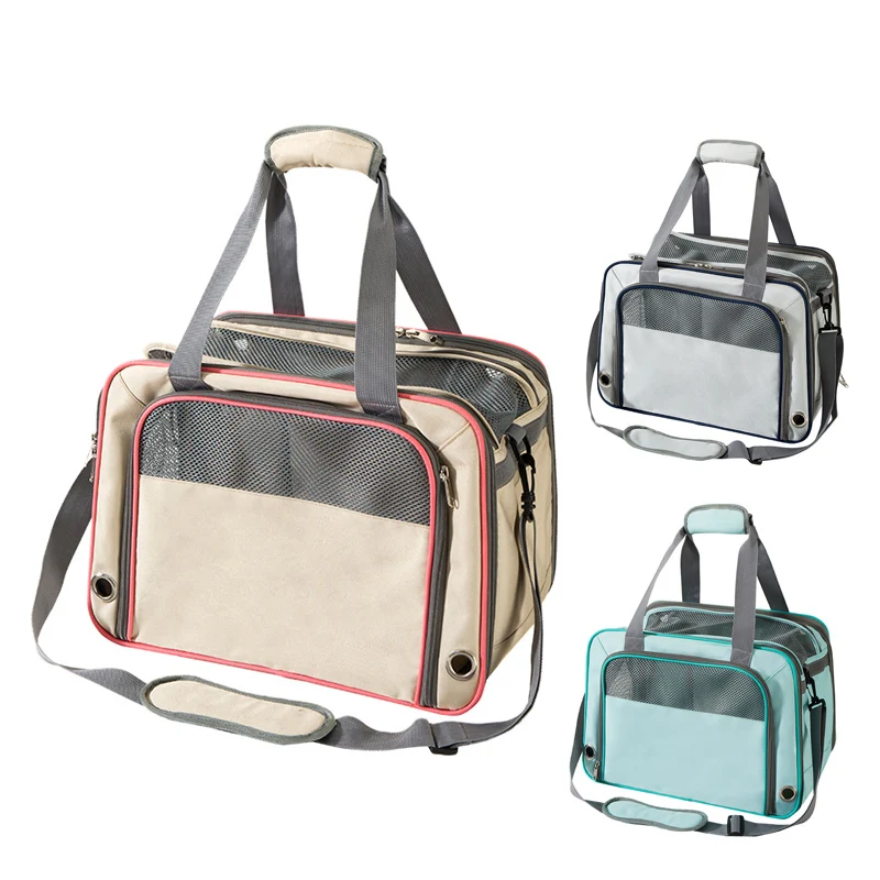 

Dog Carrier Bags Portable Pet Cat Dog Backpack Breathable Cat Carrier Bag Airline Approved Transport Carrying For Cats Small Dog