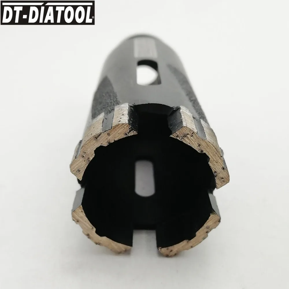 DT-DIATOOL 1 шт. M14 или 5/8-11 резьба Лазерная сварная Алмазная сухая бурильное сверло Гранит шлифовальное долото природа камень отверстие пилы