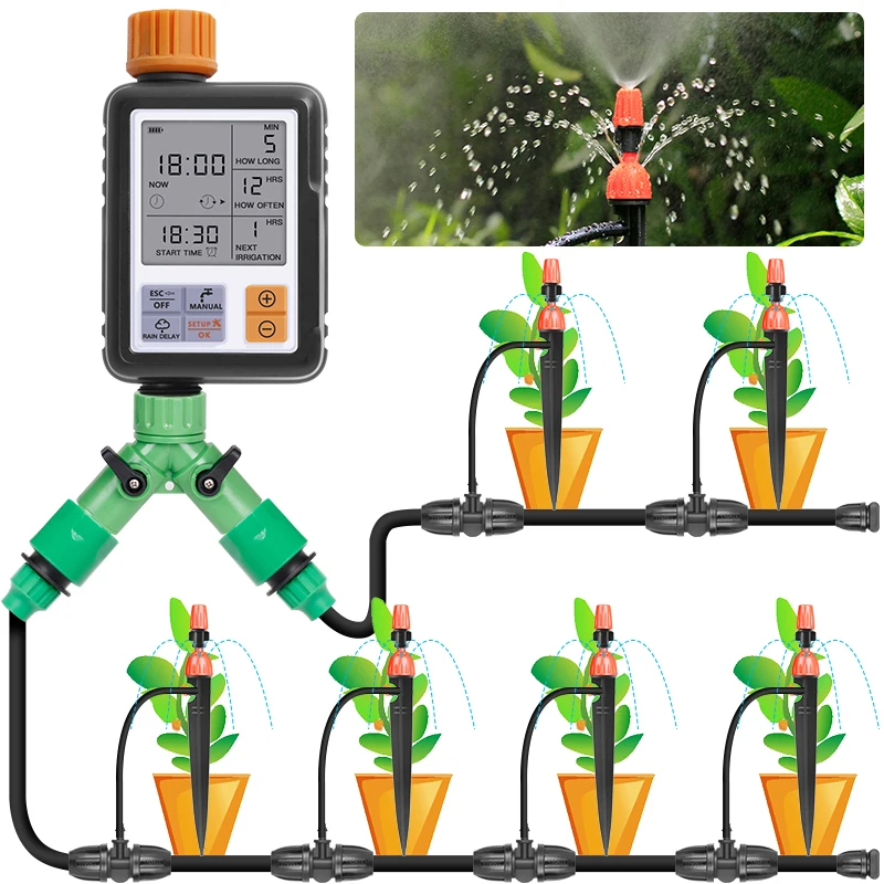 Садовое устройство для полива растений автоматическое орошения садовый
