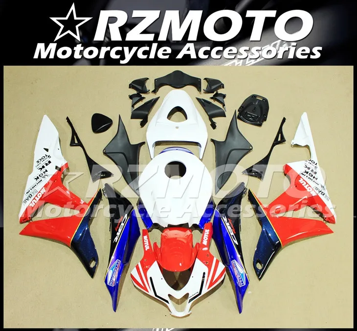 

New ABS Motorcycle Whole Fairings Kit Fit For Honda CBR600RR F5 07 08 2007 2008 bodywork set Custom Free red blue