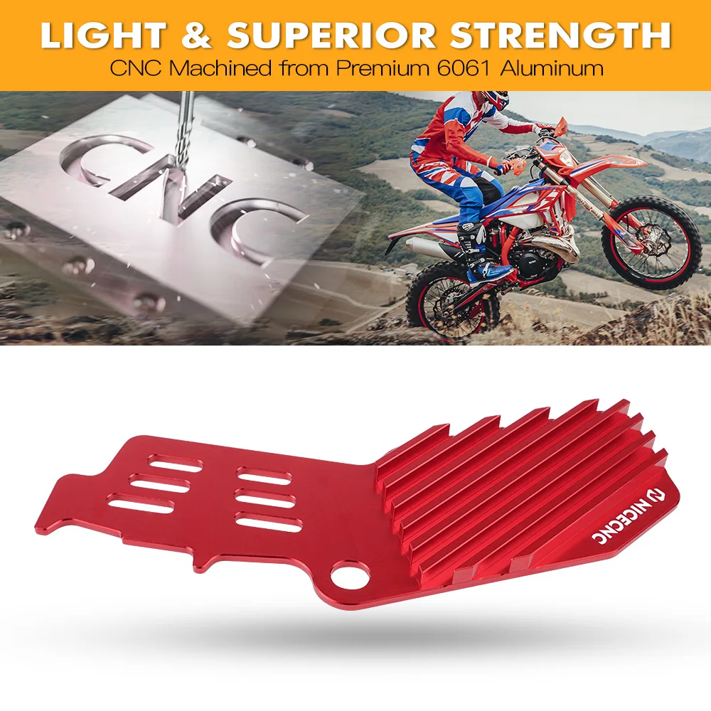 Задний тормозной теплоотвод NICECNC кулер для газового газа EC 200 250 300 09-15 Ranger XC 18-20 250F