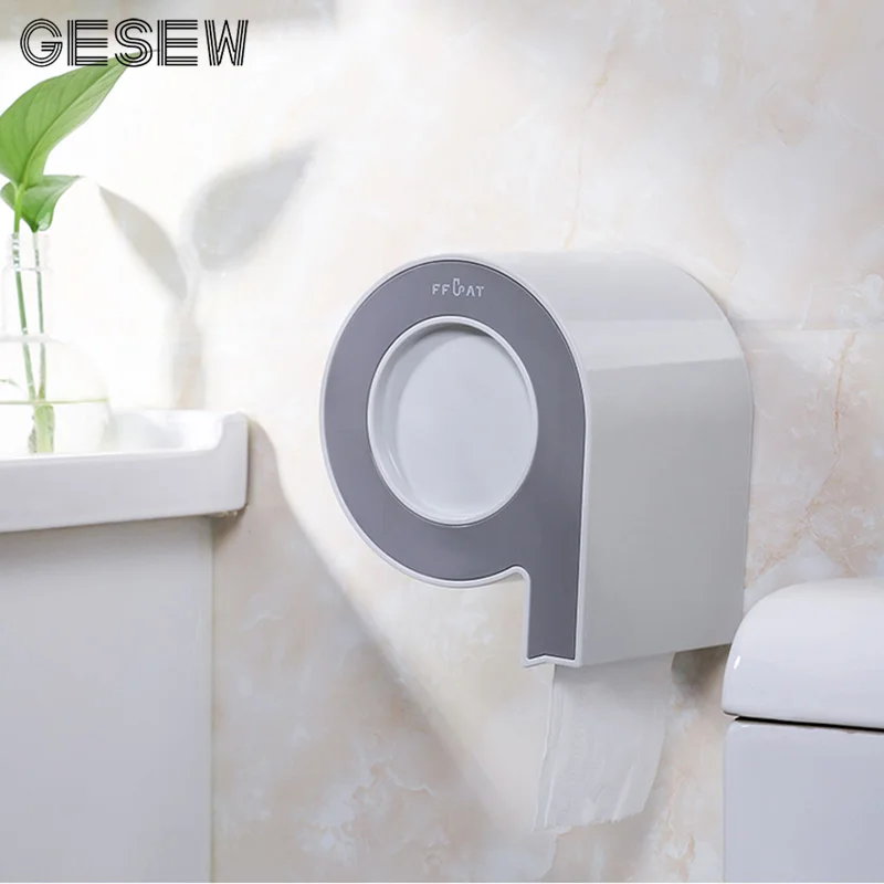 Настенный держатель для туалетной бумаги GESEW водонепроницаемый гигиенический