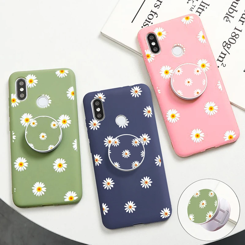 Мягкий чехол подставка с 3D рисунком для huawei y5 y6 y7 y9 prime 2019 2018 из мягкого ТПУ