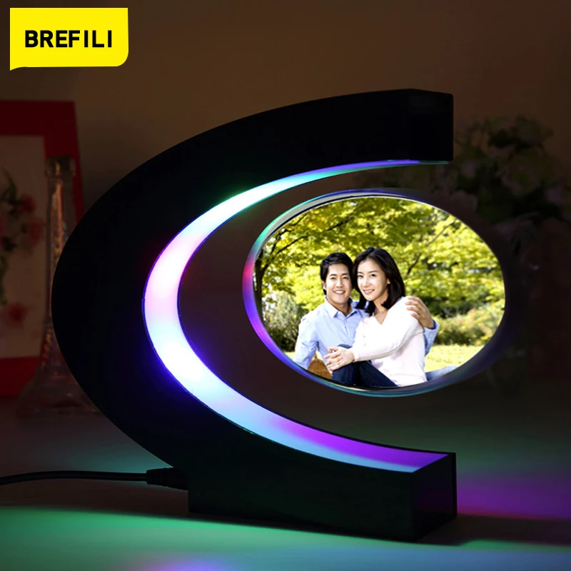 Светодиодный ная электронная Магнитная левитационная фоторамка плавающая