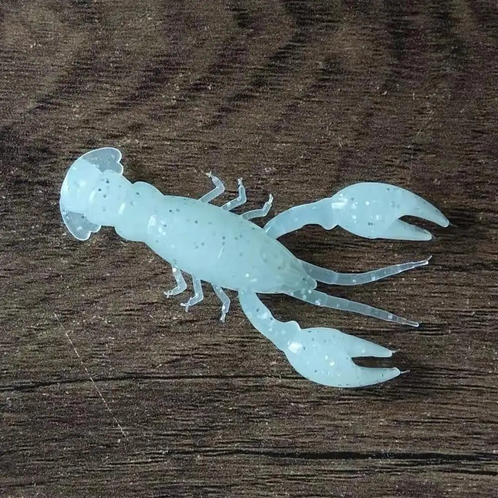 

PVC 10Pcs/Pack Exquisite Anti-deformation PVC Shrimp Lure Multi Color Fishing Shrimp Lure Realistic for Fishing