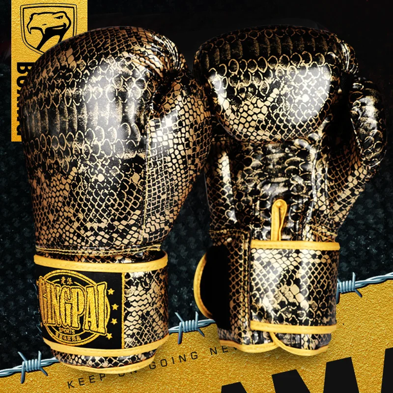 Новые мужские боксерские перчатки Viper с рисунком карате Муай Тай Guantes De Boxeo Free Fighting