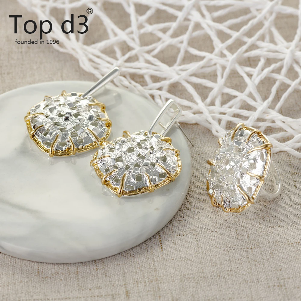 Топ d3 новый стиль модные ювелирные наборы классические высококачественные