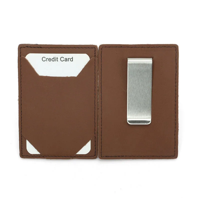 Набор держателей для карт из натуральной кожи в европейском и американском стиле