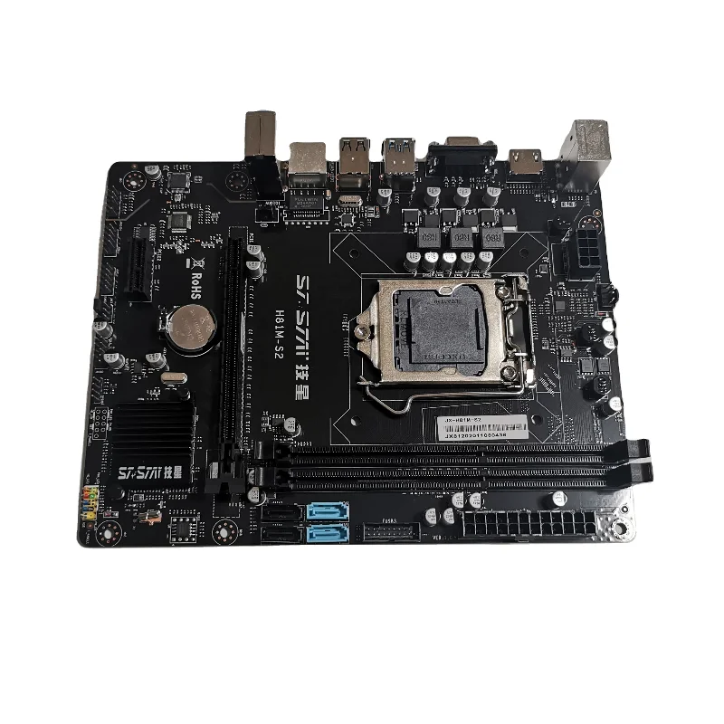 

Desktop computer mainboard JX H81M-S2 H81 LGA 1150 new original motherboard