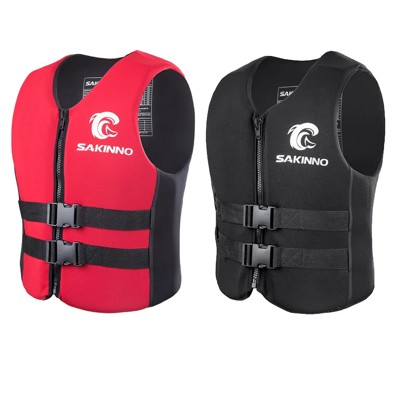 

Adult Kids XXS-3XL Life Vest Jacket Neoprene Buoyancy Swimming Boating Ski Surfing Survival Drifting Motorboat Water Sports