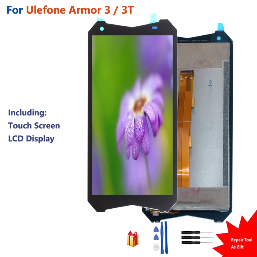 

Original For Ulefone Armor 3 LCD Display Touch Screen LCD Display Digitizer Assembly For Ulefone 3T Touch Screen LCD Display