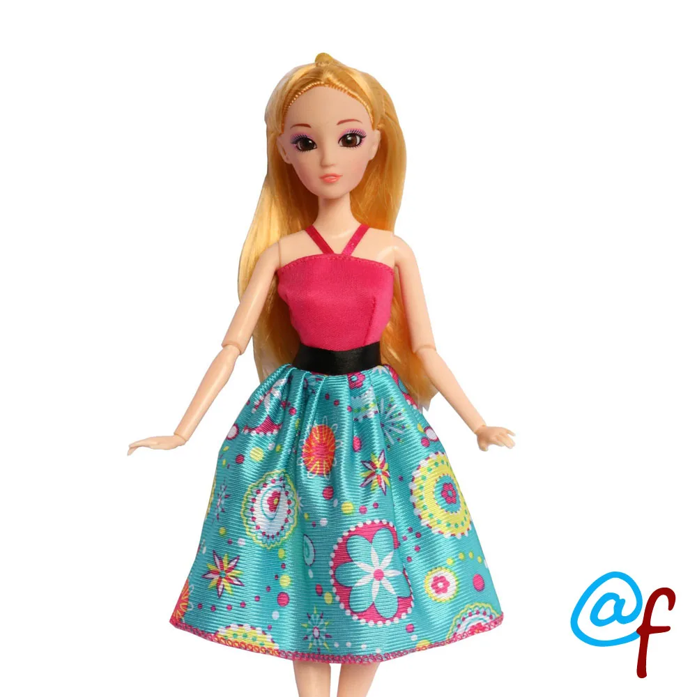 1 комплект кукла одежда для девочек сделай сам 1/6 г. платье OOAK Beauty Doll's Dress