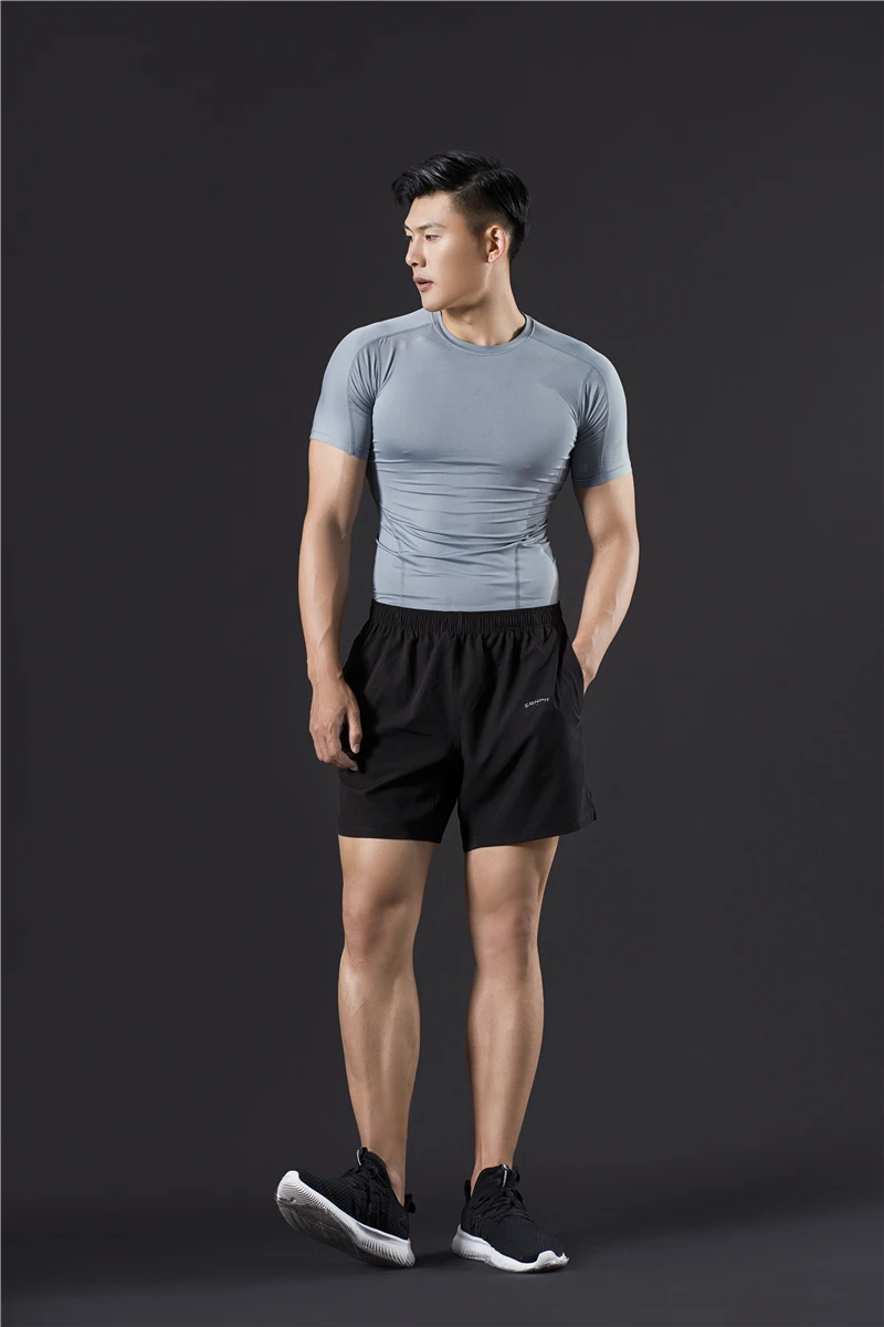 Мужские шорты Zenph эластичные дышащие быстросохнущие спортивные для фитнеса бега