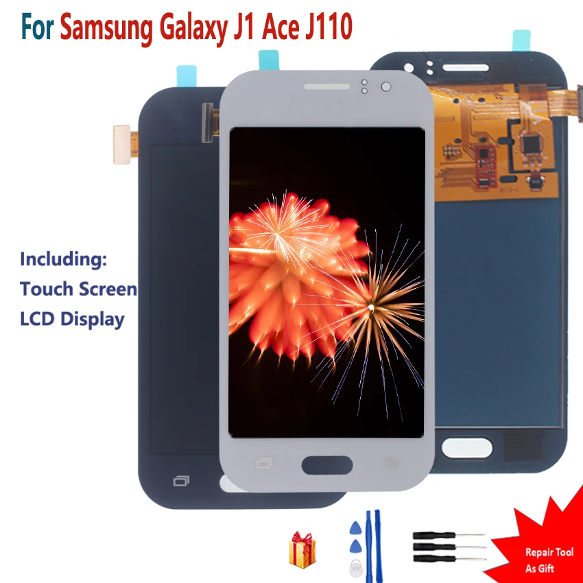 

For SAMSUNG GALAXY J1 Ace J110 J110M J110L J110F Touch Screen LCD Display Digitizer Assembly For For SAMSUNG GALAXY J1 SIZE 4.3