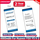 LOSONCOER 4900mAh HB4342A1RBC Аккумулятор для Huawei Honor 4A SCL-TL00 y5II Y5 II 2 Ascend 5 + Y6 SCL-TL00 honor 5A