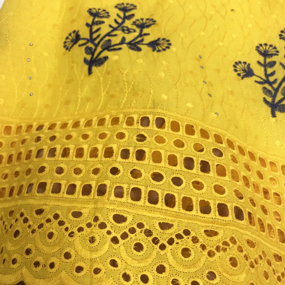 

Swiss lace fabric african lace fabric cotton swiss voile lace in switzerland 2.5yard nigerian lace fabric for dress CP014
