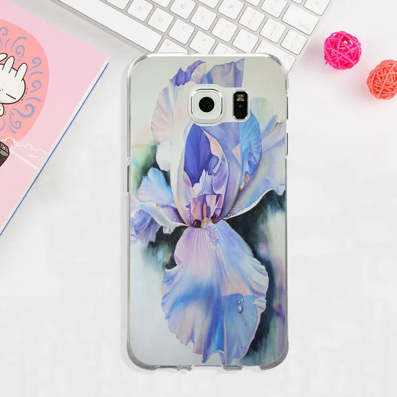 Мягкий ТПУ чехол для телефона samsung Galaxy Note 3 4 5 8 S3 S4 S5 мини S6 S7 S8 S9 Edge Plus On5 On7