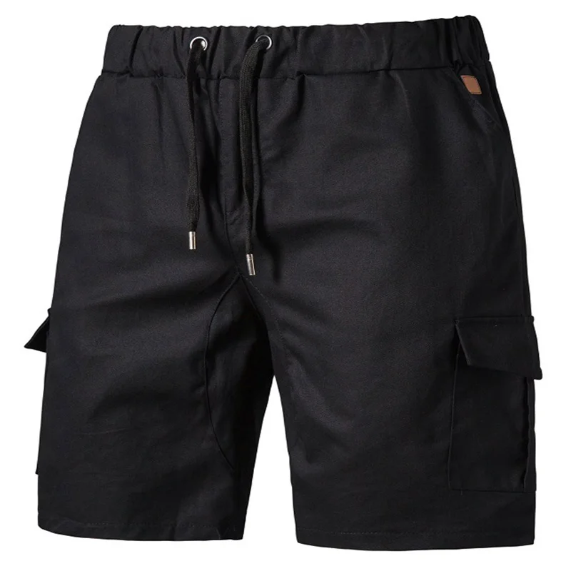 

2021 latest summer casual shorts men's cotton fashion style men's home shorts Asian size men's men with pockets