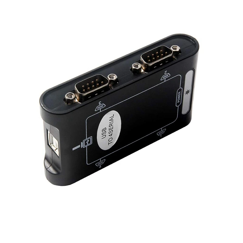 4 port RS232 to USB 2.0 adapter Serial DB9 COM converter Controller Card | Электроника
