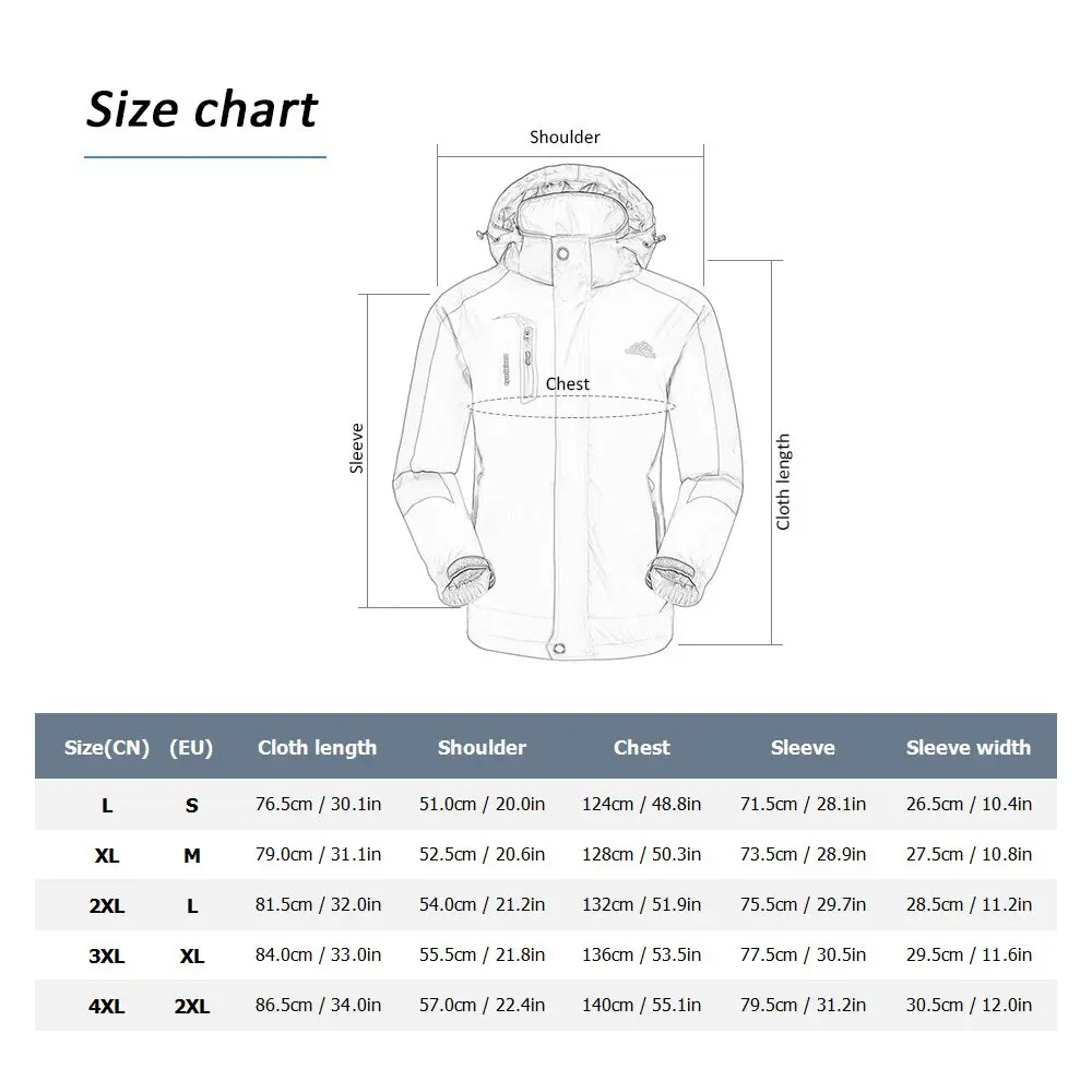 Lixada мужская уличная куртка для пешего туризма водонепроницаемая ветрозащитный