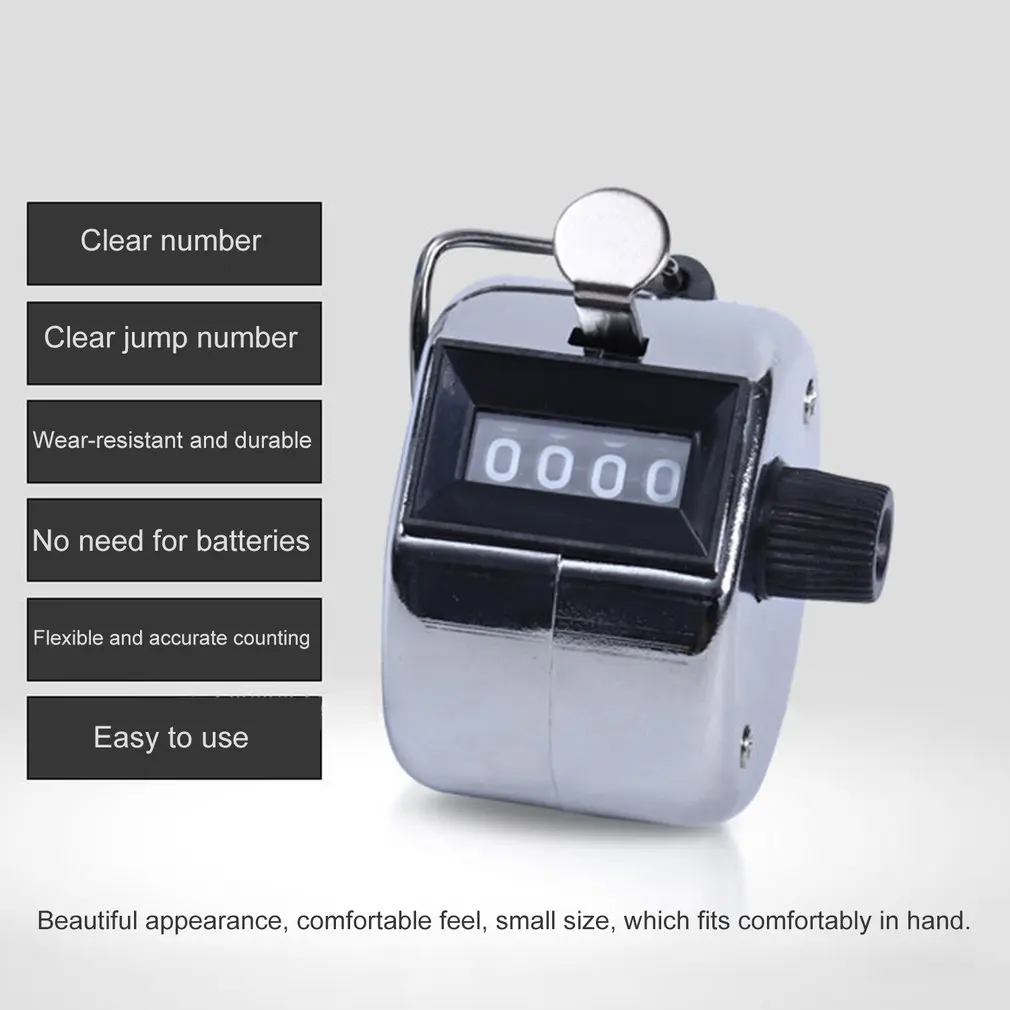 Ноутбук в металлическом корпусе 4 цифры ручной механический счетчик ладони