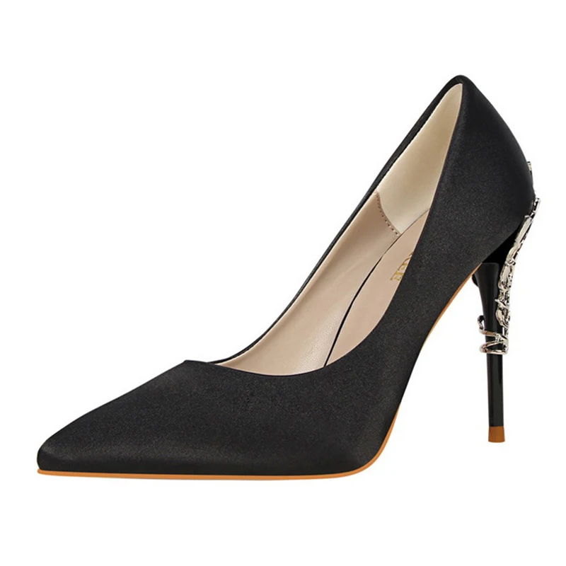 Новинка 2021 модная женская обувь на высоком каблуке весенние элегантные женские