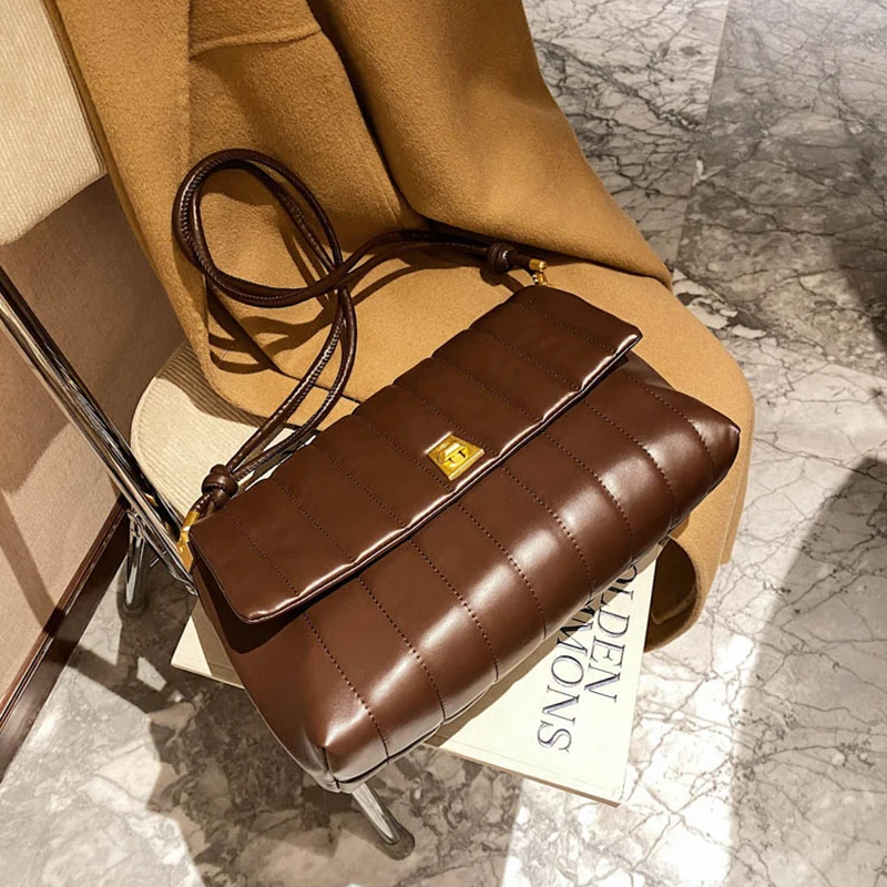 

New Thread Shoulder Crossbody Messenger Bag 2021 Fashion Sac A Main Female Handbags Women's Bags Travel Purse High Quality