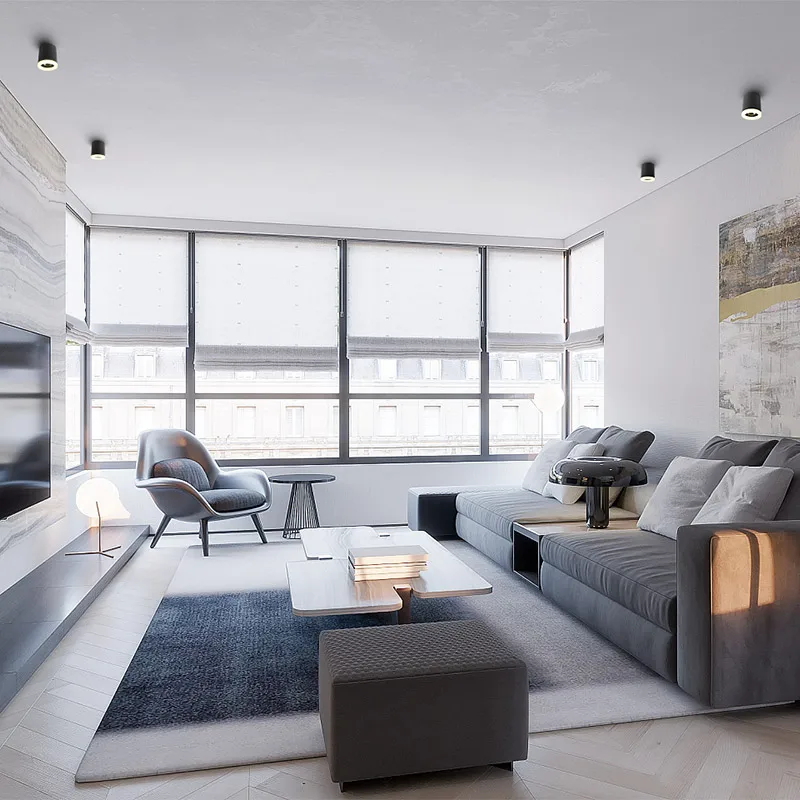 

JOYINLED Surface Mounted Led Ceiling Downlight For Indoor Living Room Bedroom Kitchen Bathroom Corridor Spot Light AC90-260V