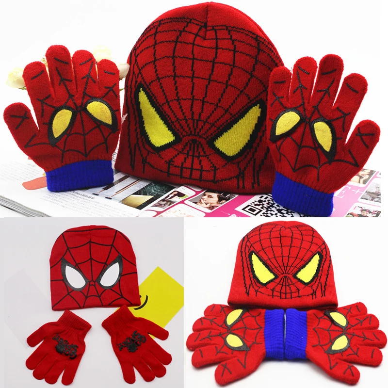 Детская шапка Человек-паук на возраст 2-8 лет | Тематическая одежда и униформа