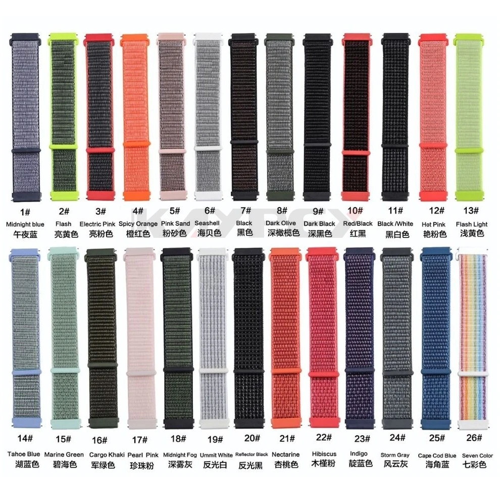 Нейлоновый ремешок-петля для оригинального Huami Amazfit 2 ремешок Xiaomi Huami Amazfit Stratos Pace 2 2s браслет на запястье Amazfit ремешок для часов