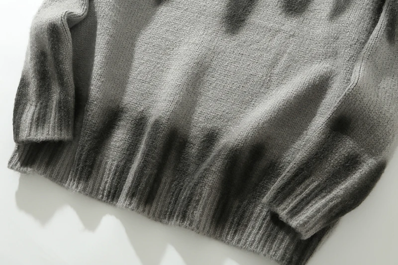 Мужские свитера в стиле хип-хоп уличная одежда с рисунком граффити Ретро стиль