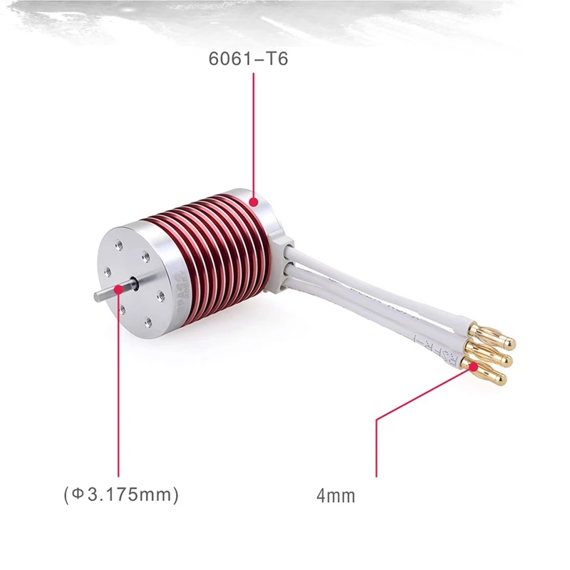 

SURPASS HOBBY Platinum Waterproof F540 Brushless Motor with 45A ESC for 1/10 1/12 RC Car Truck