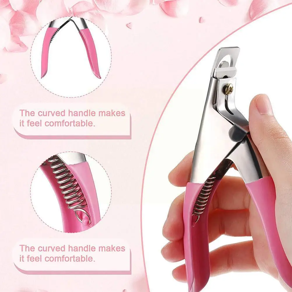 

Professional Nail Clippers Straight Edge Acrylic Nail Nails Fake Tips Manicure Cutter Nail Cutter False Cut Guillotine I0f0