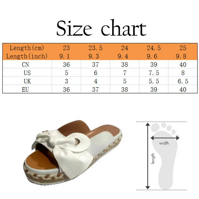 

New Women Sandals Platform Sandals Shoes Women Bow Sandals Summer Shoes Flat Sandlias Flip-flops Beach Shoes Female Slippers