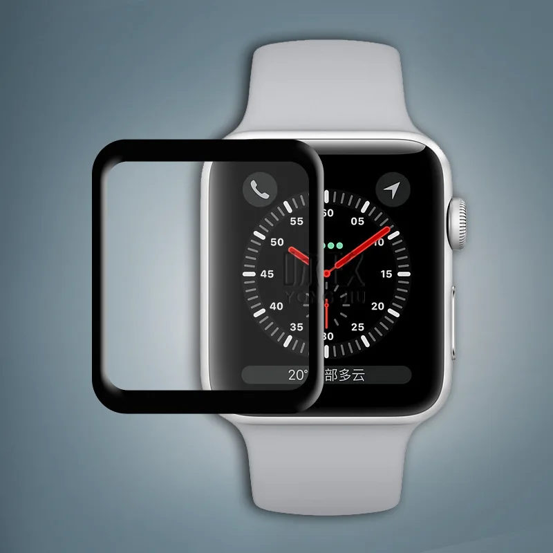 2.5D 9H взрывозащищенное Закаленное стекло для Apple iwatch серии 3 38 мм 42 спортивные