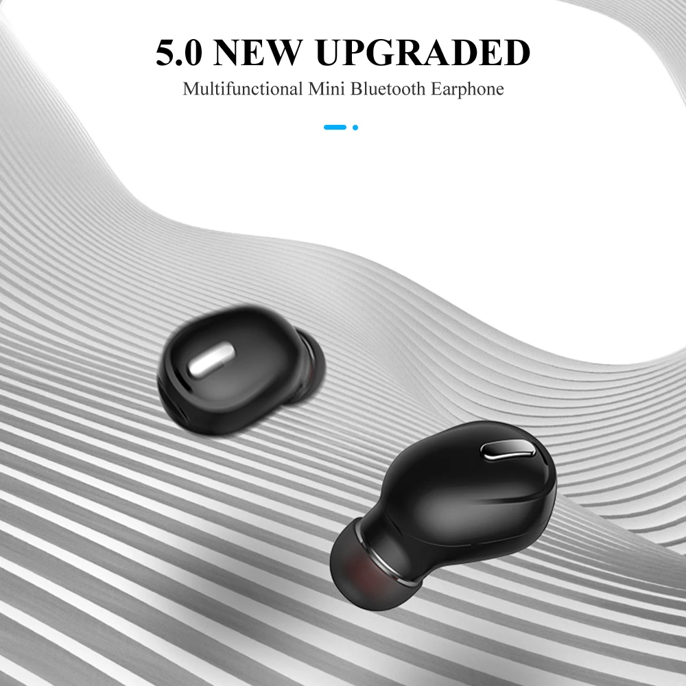 1 шт мини X9 Беспроводной наушники Шум снижение Bluetooth 5 0 вкладыши TWS с удобно носить